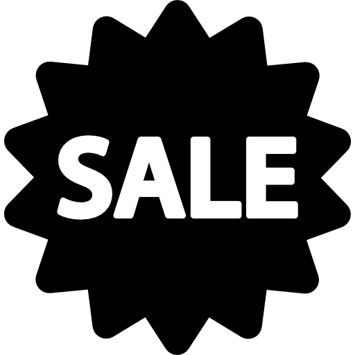 Sale commercial label
